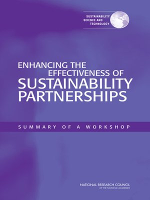 cover image of Enhancing the Effectiveness of Sustainability Partnerships